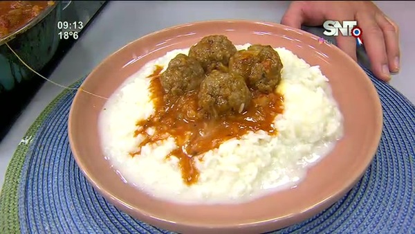Bloque Cocina de la Mañana de Cada Día: ''Albóndiga con Arroz'' - SNT