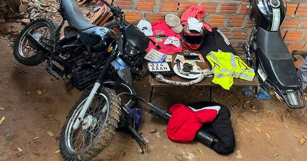 La Nación / Detienen a un joven e incautan motos por casos de asaltos en Villa Elisa