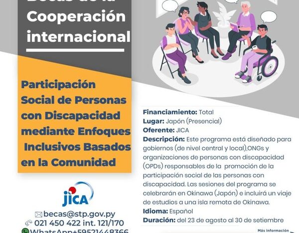 Ofrecen beca total sobre programas de apoyo inclusivo en Japón
