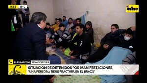Video: Situación de detenidos por manifestaciones   - ABC Noticias - ABC Color