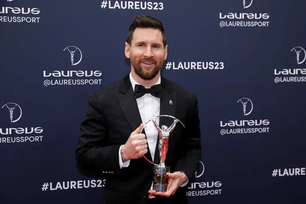 Messi hace doblete en los Premios Laureus - Fútbol Internacional - ABC Color