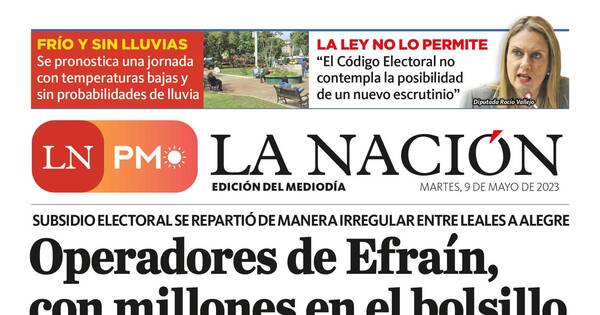 La Nación / LN PM: edición mediodía del 9 de mayo