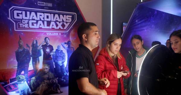 La Nación / Fanáticos disfrutaron de función especial de Guardianes de la Galaxia
