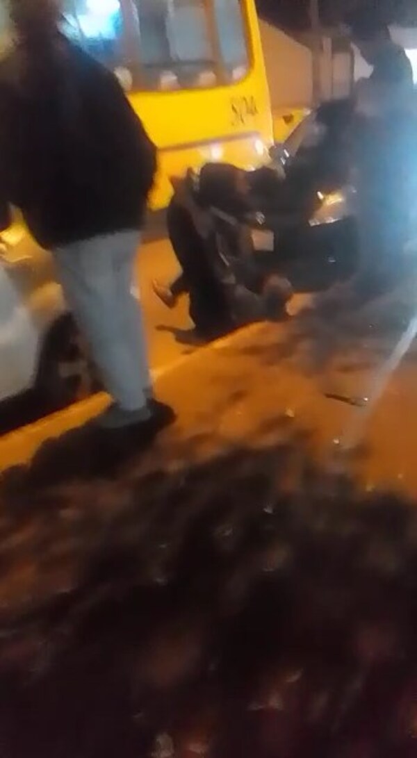 Una vez más: conductores a golpes en la fila a Posadas