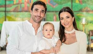 [GALERÍA] ¡Chulinísima! El peque de Juan Manuel Salgueiro se volvió cristiano