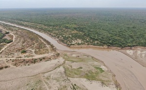 Diario HOY | Río Pilcomayo permanece por debajo de los 4 metros desde hace varias semanas