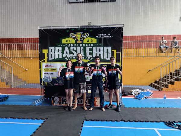 Concepcioneros son campeones de kickboxing en Brasil