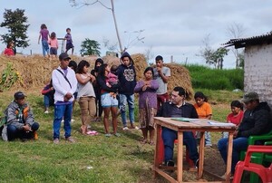 INDI continúa trabajos para arraigo de familias indígenas en distrito de Caaguazú - .::Agencia IP::.