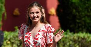 La Nación / ¡Olé! Princesa española se alista para formación militar