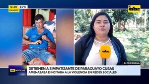 Video: Detienen a simpatizante de Paraguayo Cubas - ABC Noticias - ABC Color