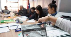 La Nación / TSJE culmina cómputo provisorio en los 17 departamentos