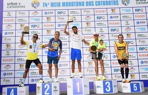 Derlys Ayala gana media maratón en Brasil - ADN Digital