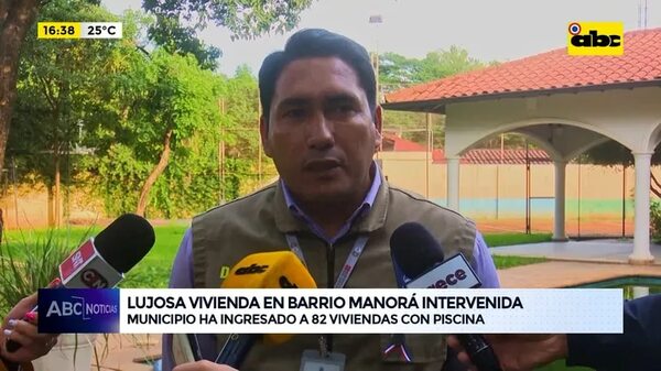 Video: Lujosa vivienda en barrio Manorá intervenida - ABC Noticias - ABC Color