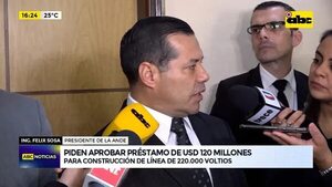Video: ANDE pide millonario préstamo para línea de transmisión en el Chaco - ABC Noticias - ABC Color