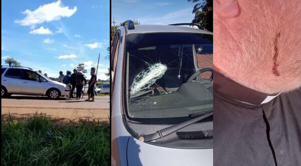 Seguidores de “Payo” hieren a sacerdote durante cierre de ruta - Noticiero Paraguay