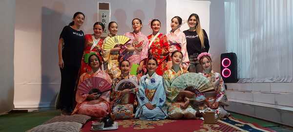 Academia de danza realizó exposición de una parte de la cultura japonesa » San Lorenzo PY