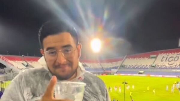 "No había nadie en el estadio", he'i un influencer mexicano que fue a partido de Cerro.
