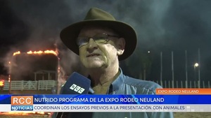 Resaltan interesantes actividades sobre destrezas con animales en el marco de la Expo Rodeo Neuland