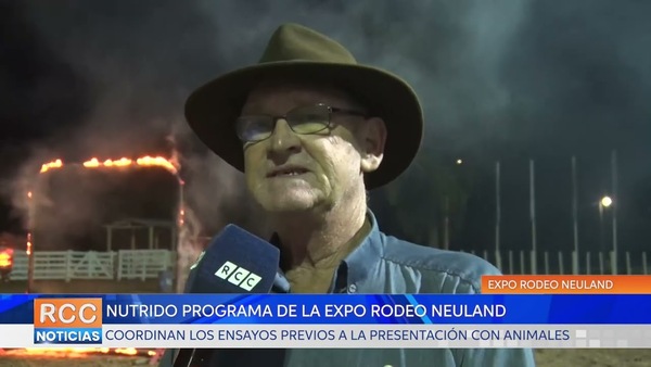 Resaltan interesantes actividades sobre destrezas con animales en el marco de la Expo Rodeo Neuland