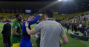 La Nación / ¡Nuevo escándalo! Cristiano Ronaldo desató polémica al empujar a preparador rival