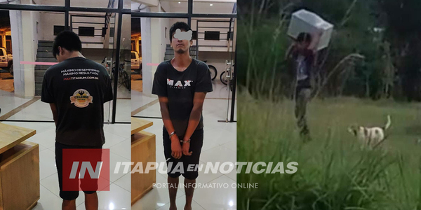 SUJETO CON ROSARIO DE ANTECEDENTES FUE DETENIDO EN ENCARNACIÓN - Itapúa Noticias