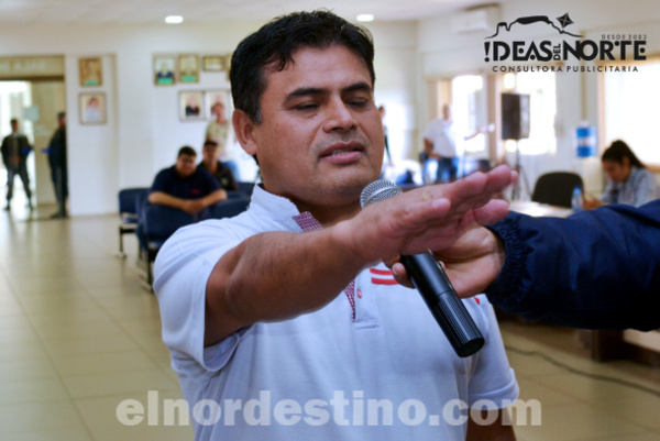 Sigue la Onda Santi Presidente: Comunicador Santiago Benítez juró para presidir la Junta Municipal de Pedro Juan Caballero - El Nordestino