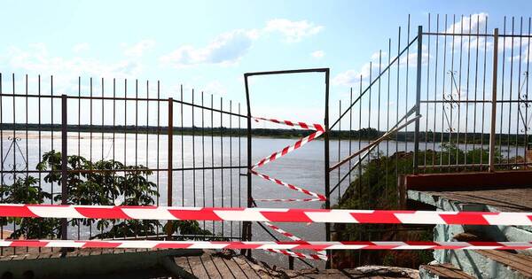 La Nación / Clausuran mirador ante peligro de hundimiento