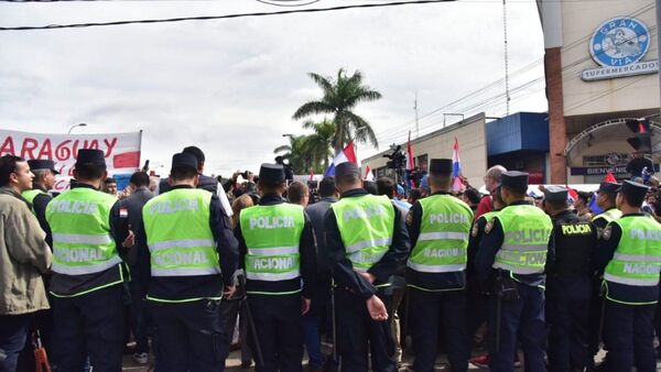 Eusebio Ayala sigue cerrada debido a manifestaciones en zona del TSJE