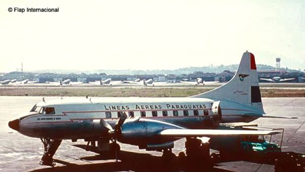 Se restaura emblemático avión en homenaje a Marcelo Pecci