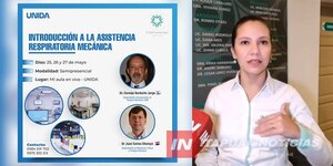 SE REALIZARÁ CAPACITACIÓN DE “INTRODUCCIÓN A LA ASISTENCIA RESPIRATORIA MECÁNICA” - Itapúa Noticias