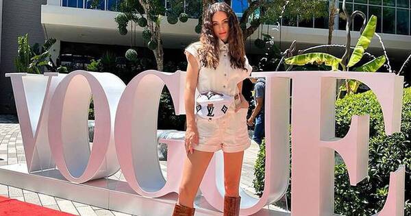 La Nación / ¡Diva! Stephi Stegman participó de la inauguración del espacio Vogue en Miami