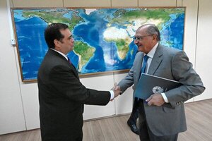 Embajador y vicepresidente repasan agenda bilateral entre Paraguay y Brasil