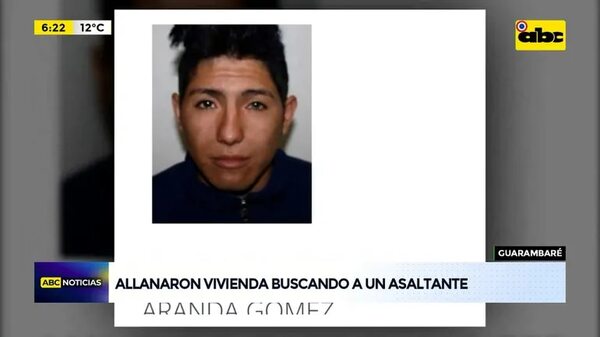 Video: Allanaron vivienda buscando a un asaltante - ABC Noticias - ABC Color