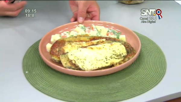 Bloque Cocina de la Mañana de Cada Día: ''Milanesas de Berenjenas'' - SNT
