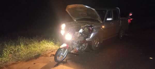 Joven en estado crítico tras accidente de tránsito en Alto Vera