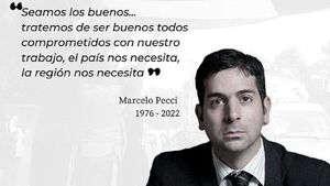 Guaraní recuerda a Marcelo Pecci