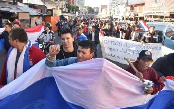 Manifestantes piden la liberación de Payo Cubas y otros detenidos – Prensa 5
