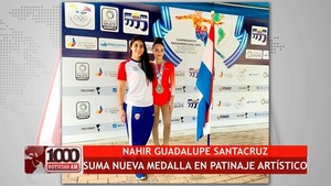 Joven patinadora artística logra medalla de oro para Paraguay | 1000 Noticias