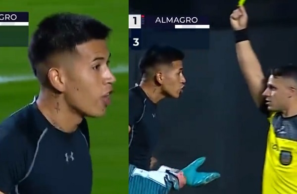 Pensó que ganó, se sacó la camiseta y vio la amarilla en tanda de penales - La Prensa Futbolera