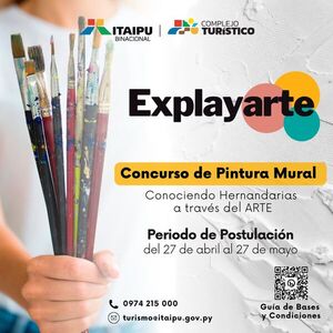 Itaipu llama a artistas a postularse a concurso de pintura de murales - Noticde.com
