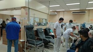 Hospital de Clínicas: pacientes con neumonía saturan servicios médicos - Nacionales - ABC Color