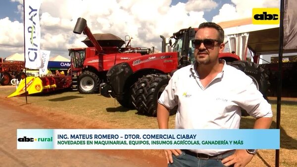 Video: Novedades en maquinarias, equipos, insumos agrícolas, ganadería y más de Ciabay - ABC Rural - ABC Color