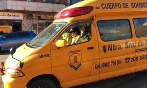 ¡Bebé nació en un camión de bomberos!