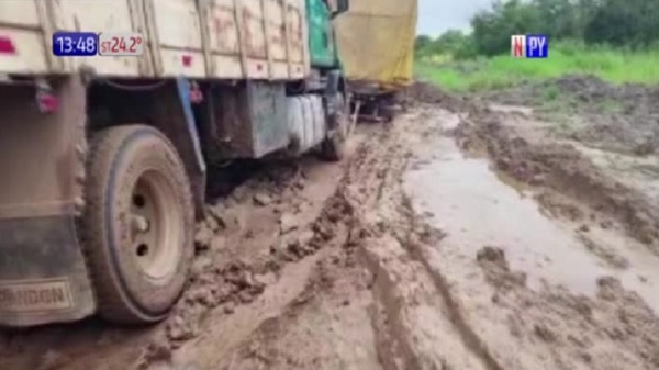 Calamitoso estado de rutas en Alto Paraguay - Noticias Paraguay