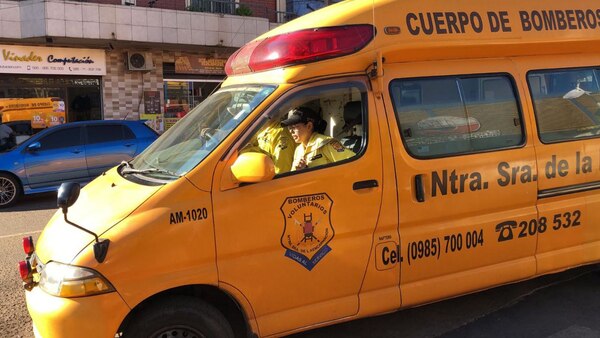 Diario HOY | Encarnación: mujer dio a luz en una ambulancia de los bomberos camino al hospital
