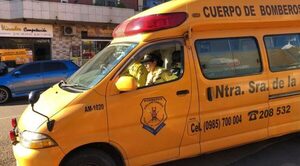 Encarnación: mujer dio a luz siendo trasladada en móvil de bomberos