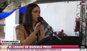 "Mi familia quedó amputada porque mi esposo hacía bien su trabajo", afirmó Claudia Aguilera - Megacadena — Últimas Noticias de Paraguay