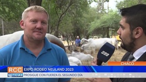 Prosigue con fuerza segundo día de la Expo Rodeo Neuland