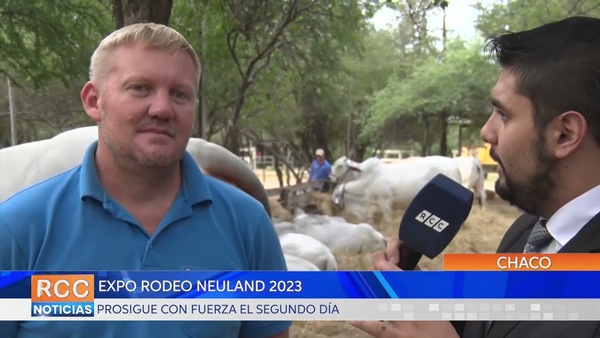 Prosigue con fuerza segundo día de la Expo Rodeo Neuland