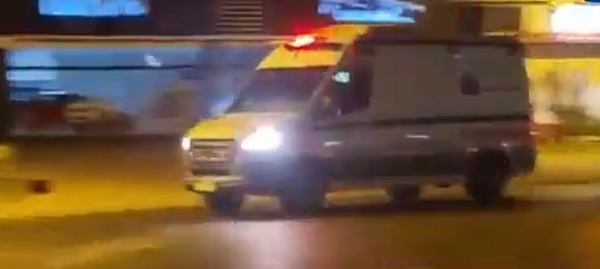 Ambulancia fue retenida por manifestantes - C9N